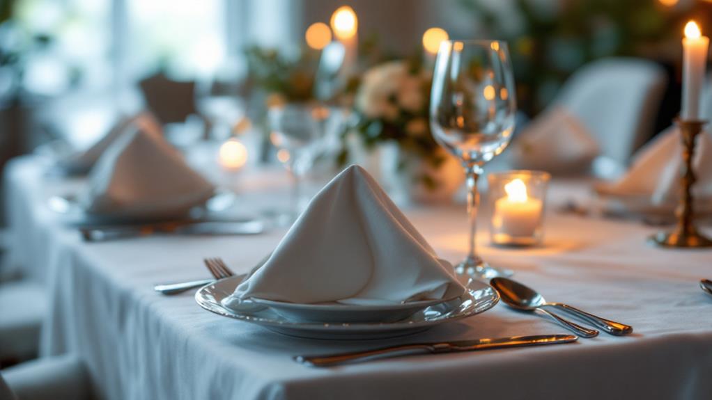 proper formal dining conduct