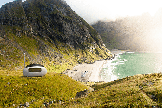 Ecocapsule exterior