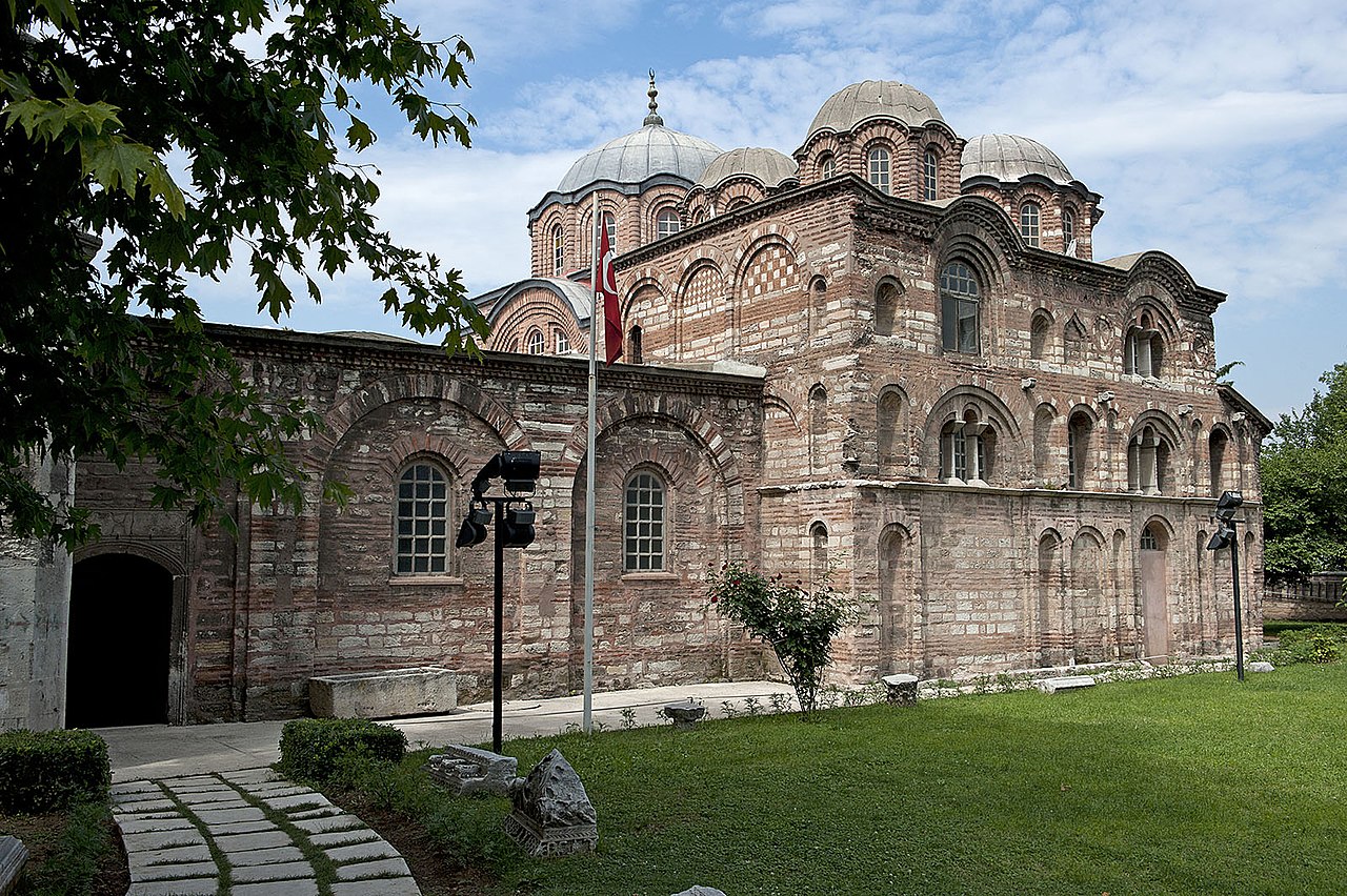 A domed roof church belonging to the Byzantine architrue. 